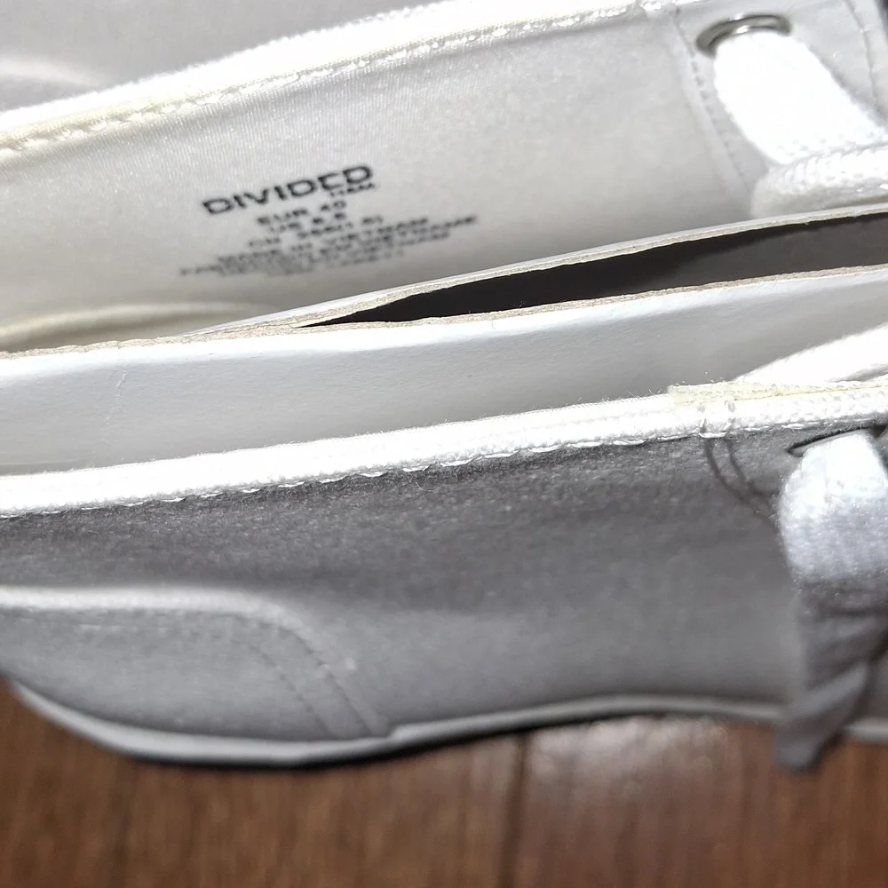 H&M White Women's High-Top Sneakers - Picture 4 of 9